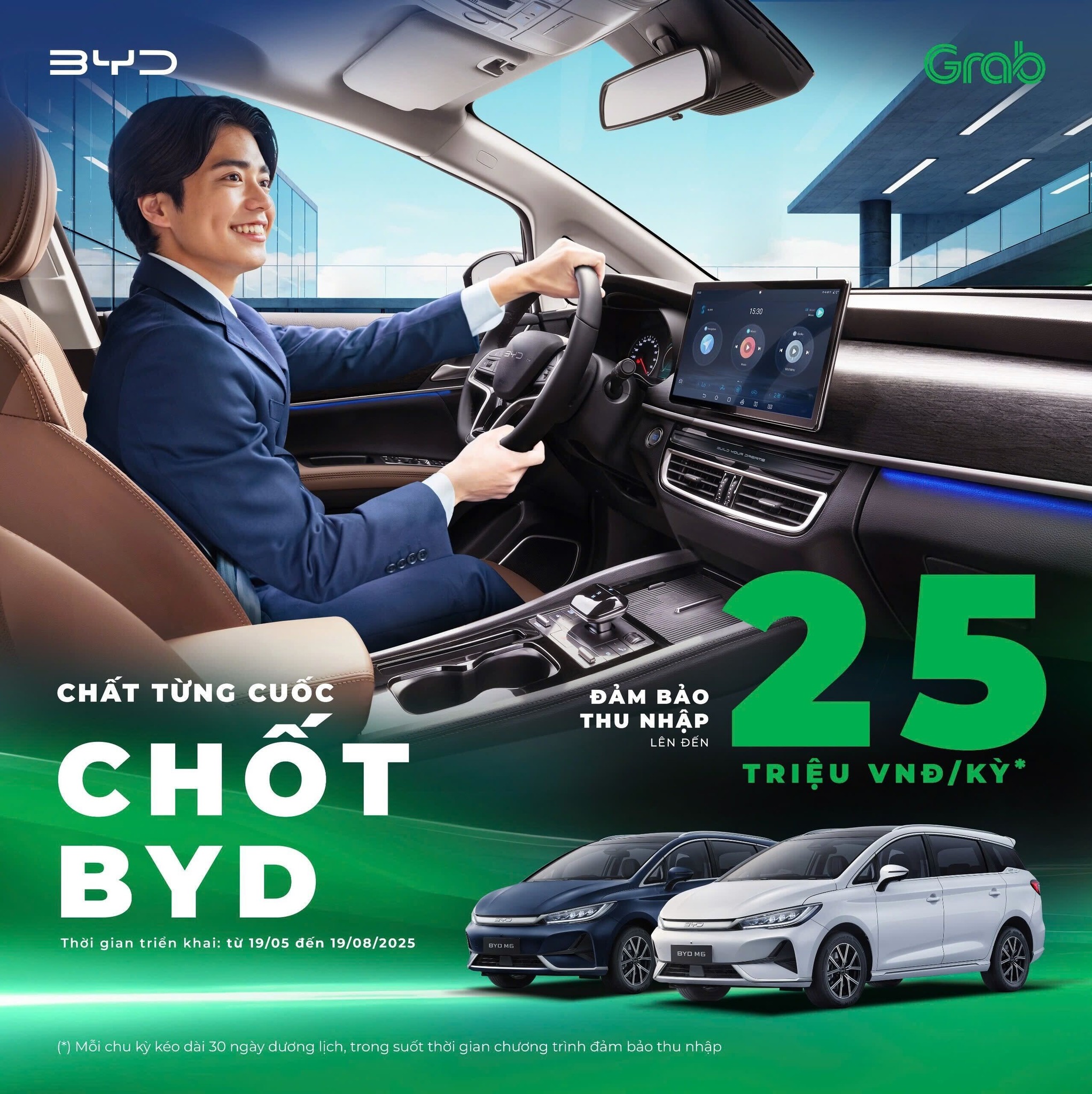 Chốt BYD Grab Quảng Ninh