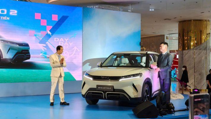 BYD Atto 2 ngoại thất trẻ trung ra mắt tại Việt Nam